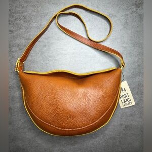 Portland Leather Goods Large Koala Sling Bag — Sienna